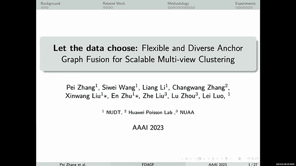 Let the data choose: Flexible and Diverse Anchor Graph Fusion for Scalable Multi-view Clustering