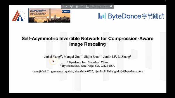 Self-Asymmetric Invertible Network for Compression-Aware Image Rescaling