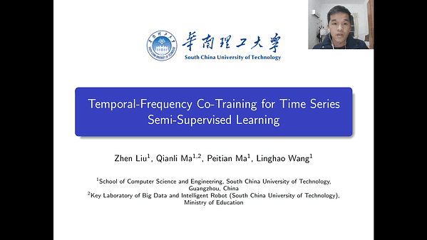 Temporal-Frequency Co-Training for Time Series Semi-Supervised Learning