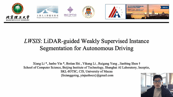 LWSIS: LiDAR-guided Weakly Supervised Instance Segmentation for Autonomous Driving