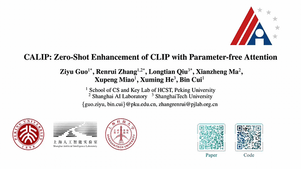 CALIP: Zero-Shot Enhancement of CLIP with Parameter-free Attention