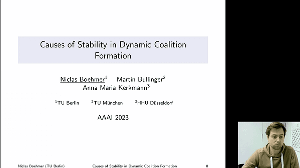 Causes of Stability in Dynamic Coalition Formation
