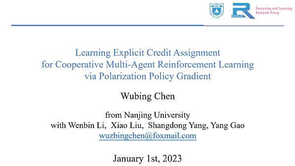 Learning Explicit Credit Assignment for Cooperative Multi-Agent Reinforcement Learning via Polarization Policy Gradient