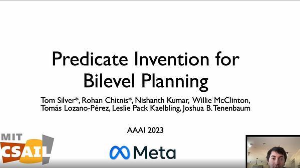Predicate Invention for Bilevel Planning