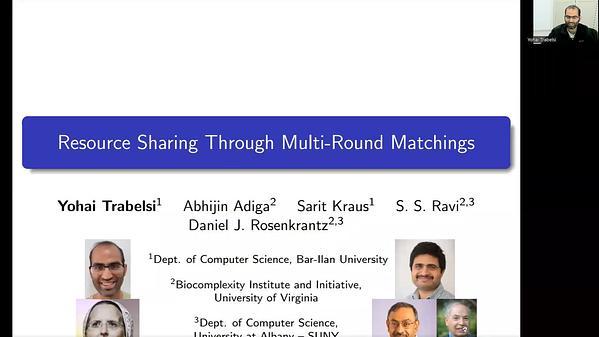 Resource Sharing Through Multi-Round Matchings