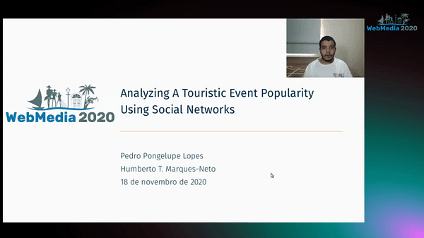 Analyzing A Touristic Event Popularity Using Social Networks