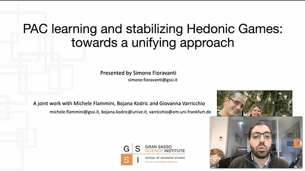 PAC learning and stabilizing Hedonic Games: towards a unifying approach.