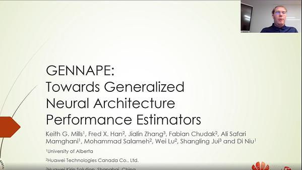 GENNAPE: Towards Generalized Neural Architecture Performance Estimators