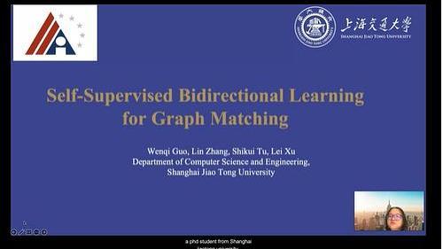 Self-Supervised Bidirectional Learning for Graph Matching