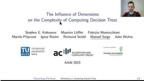 The Influence of Dimensions on the Complexity of Computing Decision Trees