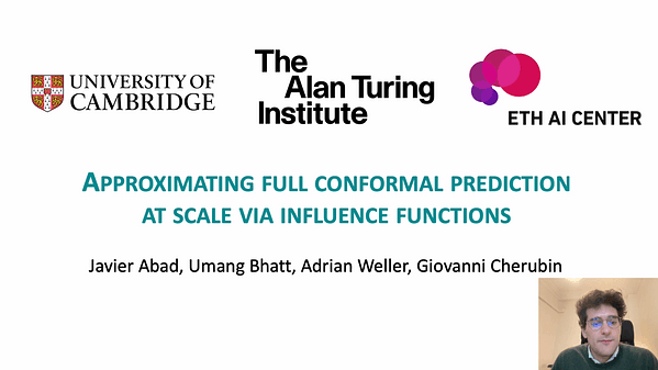 Approximating Full Conformal Prediction at Scale via Influence Functions