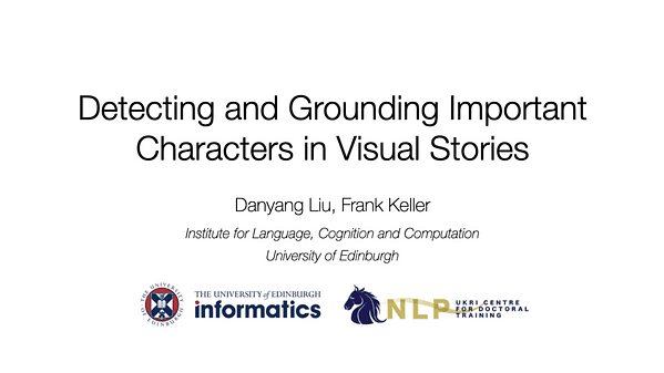 Detecting and Grounding Important Characters in Visual Stories