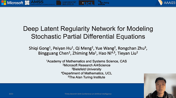 Deep Latent Regularity Network for Modeling Stochastic Partial Differential Equations