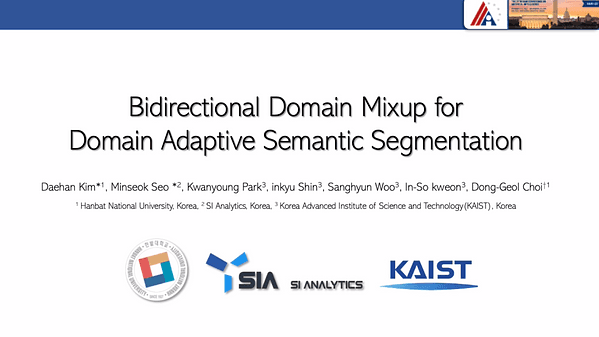 Bidirectional Domain Mixup for Domain Adaptive Semantic Segmentation