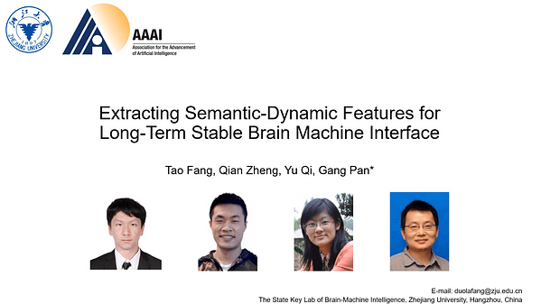 Extracting Semantic-Dynamic Features for Long-Term Stable Brain Computer Interface