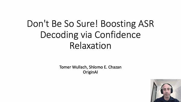 Don't Be So Sure! Boosting ASR Decoding via Confidence Relaxation