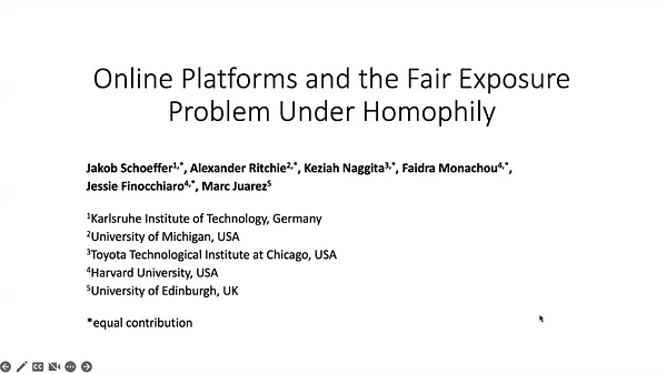 Online Platforms and the Fair Exposure Problem Under Homophily