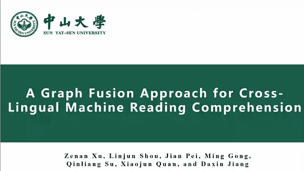 A Graph Fusion Approach for Cross-Lingual Machine Reading Comprehension