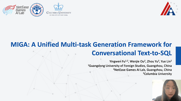 MIGA: A Unified Multi-task Generation Framework for Conversational Text-to-SQL