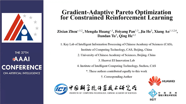 Gradient-Adaptive Pareto Optimization for Constrained Reinforcement Learning