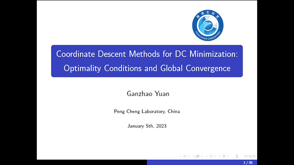 Coordinate Descent Methods for DC Minimization: Optimality Conditions and Global Convergence