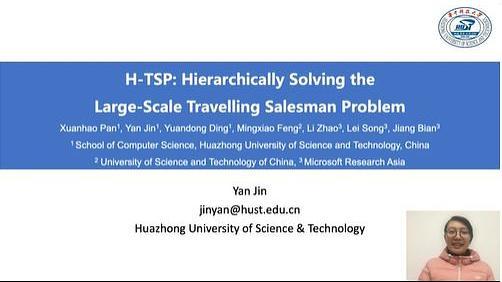 H-TSP: Hierarchically Solving the Large-Scale Traveling Salesman Problem