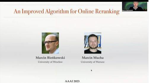 An Improved Algorithm for Online Reranking