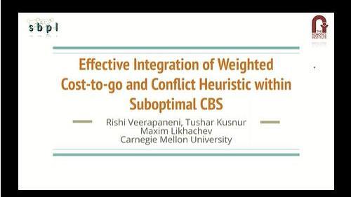 Effective Integration of Weighted Cost-to-go and Conflict Heuristic within Suboptimal CBS