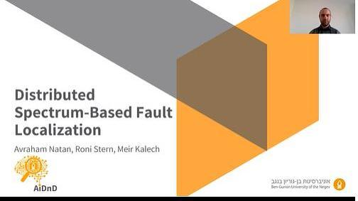 Distributed Spectrum-based Fault Localization