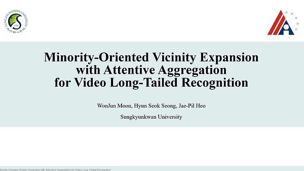 Minority-Oriented Vicinity Expansion with Attentive Aggregation for Video Long-Tailed Recognition
