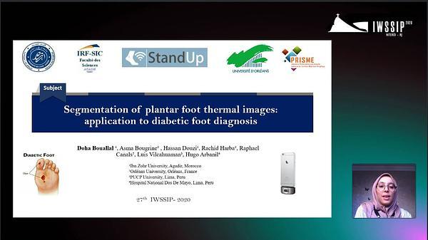Segmentation of Plantar Foot Thermal Images: Application to Diabetic Foot Diagnosis