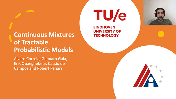 Continuous Mixtures of Tractable Probabilistic Models