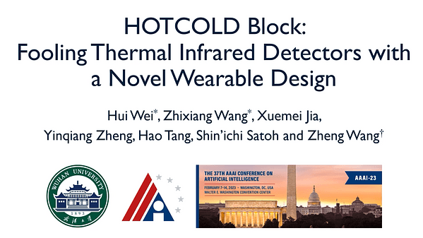 HOTCOLD Block: Fooling Thermal Infrared Detectors with a Novel Wearable Design