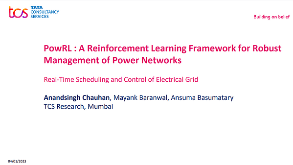 PowRL: A Reinforcement Learning Framework for Robust Management of Power Networks