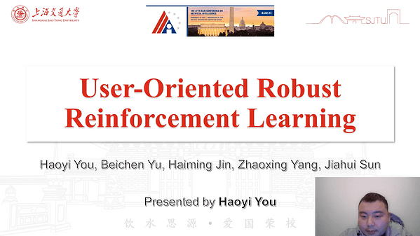 User-Oriented Robust Reinforcement Learning
