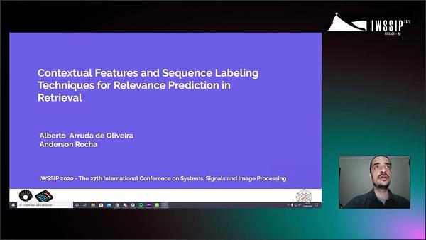 Contextual Features and Sequence Labeling Techniques for Relevance Prediction in Retrieval