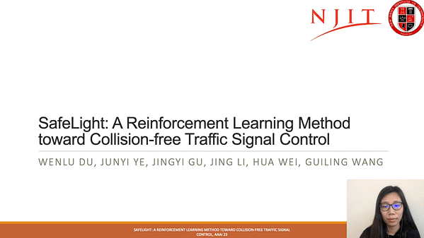 SafeLight: A Reinforcement Learning Method toward Collision-free Traffic Signal Control