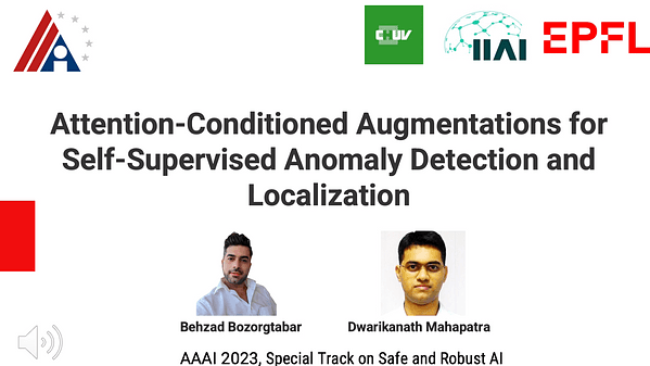 Attention-Conditioned Augmentations for Self-Supervised Anomaly Detection and Localization
