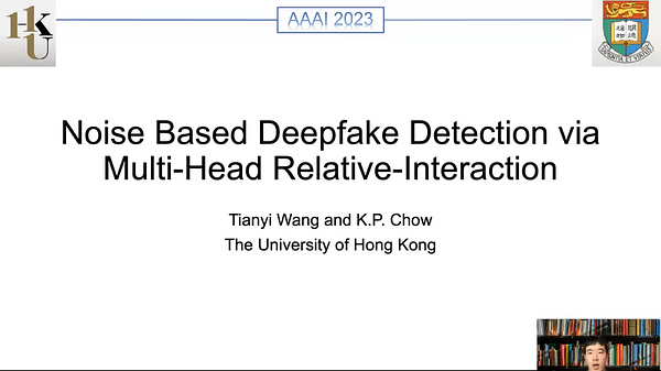 Noise Based Deepfake Detection via Multi-Head Relative-Interaction