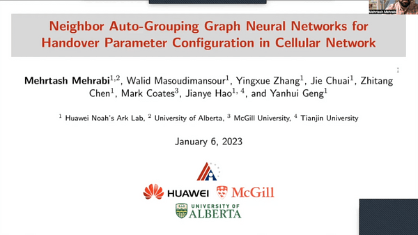 Neighbor Auto-Grouping Graph Neural Networks for Handover Parameter Configuration in Cellular Network