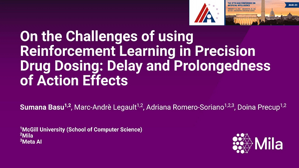On the Challenges of using Reinforcement Learning in Precision Drug Dosing: Delay and Prolongedness of Action Effects
