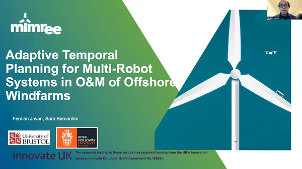 Adaptive Temporal Planning for Multi-Robot Systems in Operations and Maintenance of Offshore Wind Farms