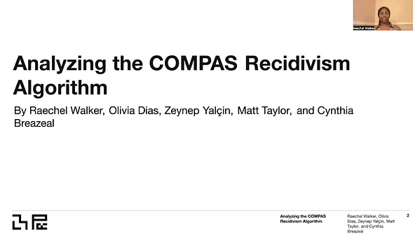 Analyzing the COMPAS Recidivism Algorithm