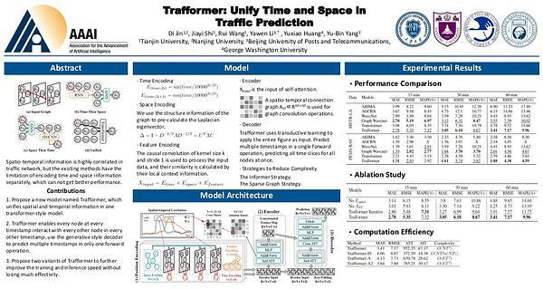 Trafformer: Unify Time and Space in Traffic Prediction