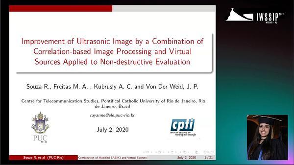 Improvement of Ultrasonic Image by a Combination of Correlation-Based Image Processing and Virtual Sources Applied to Non-Destructive Evaluation