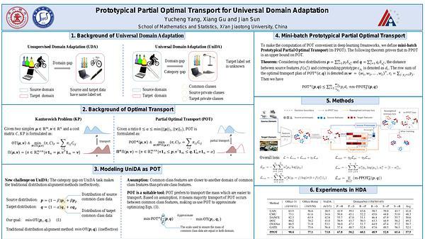 Prototypical Partial Optimal Transport for Universal Domain Adaptation