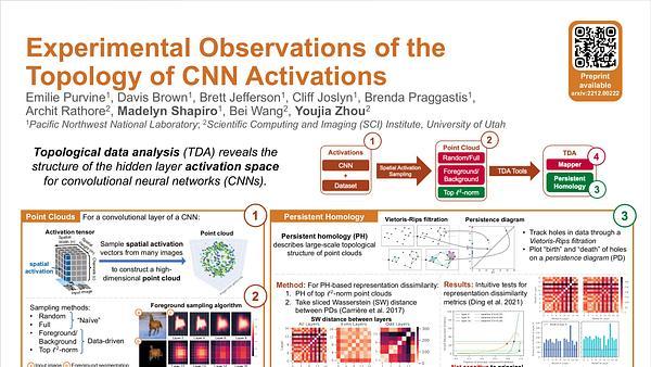Experimental Observations of the Topology of Convolutional Neural Network Activations