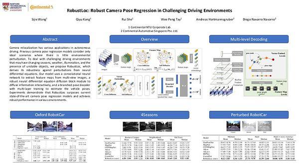 RobustLoc: Robust Camera Pose Regression in Challenging Driving Environments