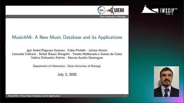Music4All: A New Music Database and its Applications