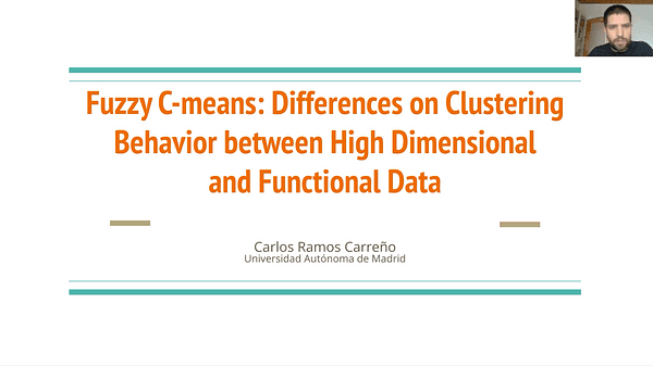 Fuzzy C-means: Differences on Clustering Behavior between High Dimensional and Functional Data (Student Abstract)